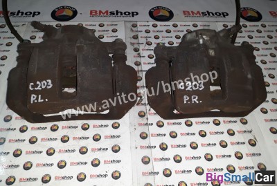 Суппорт тормозной передний Mercedes W203 из Японии - купить Нефтекамске