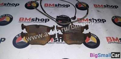 Колодки тормозные задние бмв е46 - купить Нефтекамске
