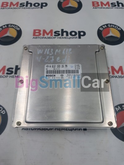 Блок управления двигателем Mercedes ML270 W163 612.963 A6121531579 - купить Нефтекамске