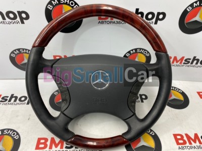 Руль Mercedes S350 2003 W220 112.972 А2204601603 - купить Нефтекамске