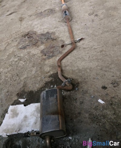 Глушитель в сборе от Peugeot 508 2011-2018 - купить Нефтекамске