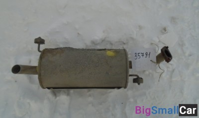 Задняя часть глушителя от Hyundai Getz 2002-2010 - купить Нефтекамске