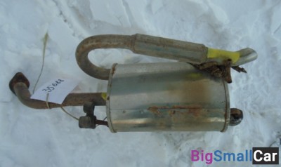 Задняя часть глушителя от Chevrolet Spark M200 2005-2010 - купить Нефтекамске