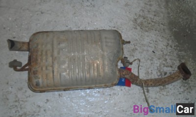 Задняя часть глушителя от Hyundai Elantra XD 2000-2010 - купить Нефтекамске