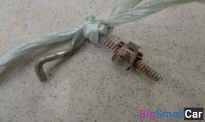 Тяга замка двери задней левой от Renault Megane 1 1996-2002