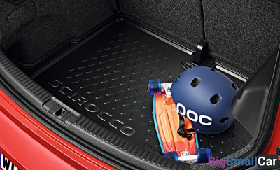 Ковер багажника резиновый Scirocco, 1K8061180 - купить Нефтекамске