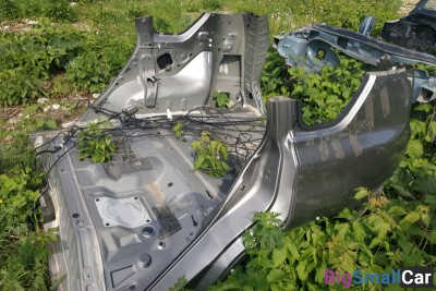 Nissan x-trail t31 задняя часть кузова