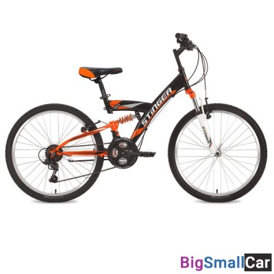 Дорожный велосипед STINGER 24SFV.BANZAI.14BK8 - купить Нефтекамске