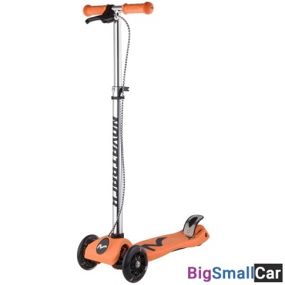 Подростковый самокат-кикборд 120B.RAINBOW.OR8 NOVATRACK - купить Нефтекамске