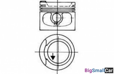 Поршень поштучно mopisan MP123011 1.8 81.5 - купить Нефтекамске