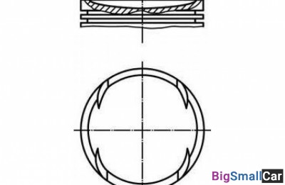 Поршень поштучно mopisan 1029004000 76,5 1,4 16V 1 - купить Нефтекамске