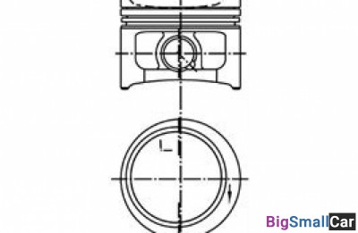 Поршень поштучно ATS MP893502 67.1 плюс 0.5 1x1.2x2 - купить Нефтекамске