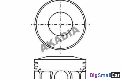 Поршень поштучно ATS MP122410 81.0 плюс 0.5 1.5-1.5-2 2 - купить Нефтекамске