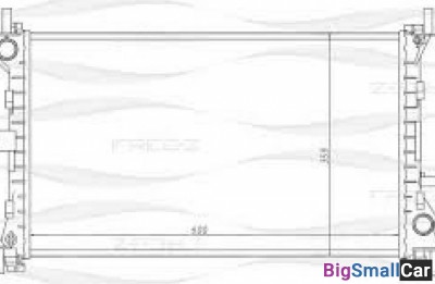 Радиатор охлаждения free-Z KK0149 - купить Нефтекамске