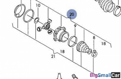 Трипоид asva adiua61 34 зуба - купить Нефтекамске