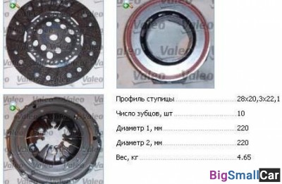 Комплект сцепления LUK 622197600 220mm 1.8T - купить Нефтекамске