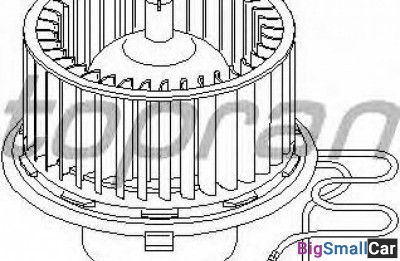 Вентилятор печки hans pries 111353755 - купить Нефтекамске