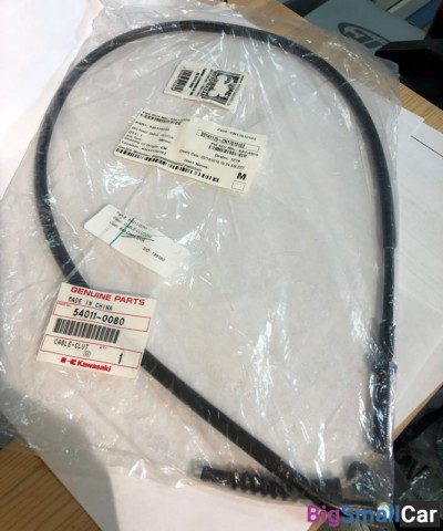 Тросик cцепления Kawasaki ZX-10R 08-10 54011-0080 - купить Нефтекамске