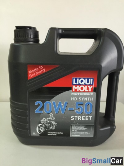 Масло моторное LIQUI MOLI 20W-50 Synth Street 4л 3817 Масло моторное LIQUI MOLI 20W-50 Synth Street 4л 3817