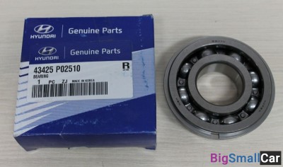 Подшипник пром. вала кпп D4AL 43425P02510 - купить Нефтекамске