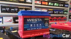 Автомобильный аккумулятор Westa EFB 62Ah 650A Автомобильный аккумулятор Westa EFB 62Ah 650A