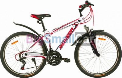 Горные велосипеды PIONEER CITY 26/16 white-black-red