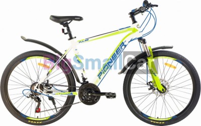 Горные велосипеды PIONEER PULSE 26/16 white-green-blue