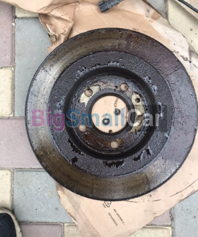 Задний тормозной диск Opel Astra j gtc 1.4