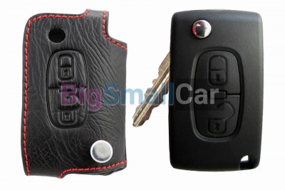 Брелок (Кожаный Чехол) Для Ключа Peugeot 107 207 3008 308 Cc Sw Partner Rcz (2010-) bgt465