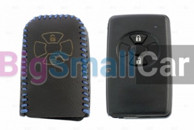 Чехол Для Ключа Toyota (Брелок) String Цвет Кожи Черный bgt472