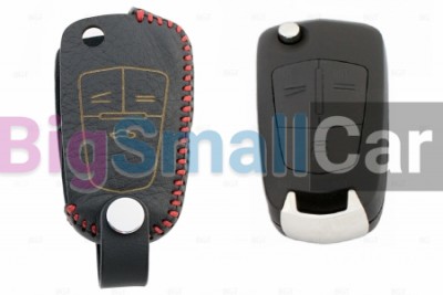 Чехол Для Ключа Chevrolet/Opel (Брелок) String Цвет Кожи Черный bgt473