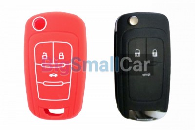 Чехол Для Ключа Chevrolet/Opel (Брелок), Силиконовый bgt488