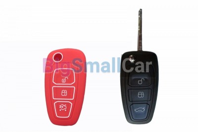 Чехол Для Ключа Ford (Брелок), Силиконовый bgt491