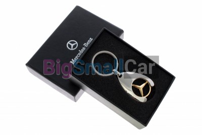 Брелок Для Mercedes Съемная Эмблема Хром-Золото, Металлический bgt565