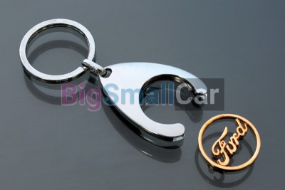 Брелок Для Ford Съемная Эмблема Хром-Золото, Металлический bgt655