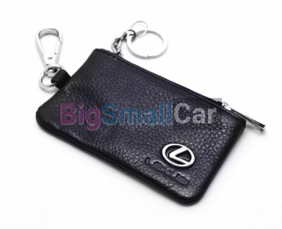 Чехол Для Ключей Lexus Универсальный, Кожаный С Металическим Значком, Черный bgt955