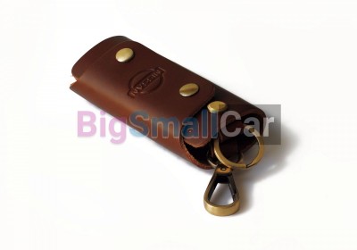 Чехол Для Ключей Nissan Универсальный, Кожаный, Темно-Коричневый bgt1062